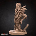 Female Aarakocra Miniature | Tabletop RPG Miniature | Bite the Bullet | Roleplaying 3D Printed Fantasy Mini - 3DPrintDen