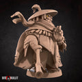 Owlfolk Monk Miniature | Tabletop RPG Miniature | Bite the Bullet | Roleplaying 3D Printed Fantasy Mini - 3DPrintDen