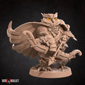 Owlfolk Ranger Miniature | Tabletop RPG Miniature | Bite the Bullet | Roleplaying 3D Printed Fantasy Mini - 3DPrintDen