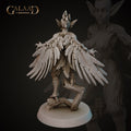 Harpy Miniature | Tabletop RPG Miniature | Galaad Miniatures | Roleplaying 3D Printed Fantasy Mini - 3DPrintDen