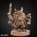 Owlfolk Artificer Miniature | Tabletop RPG Miniature | Bite the Bullet | Roleplaying 3D Printed Fantasy Mini - 3DPrintDen