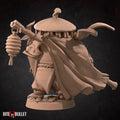 Owlfolk Monk Miniature | Tabletop RPG Miniature | Bite the Bullet | Roleplaying 3D Printed Fantasy Mini - 3DPrintDen