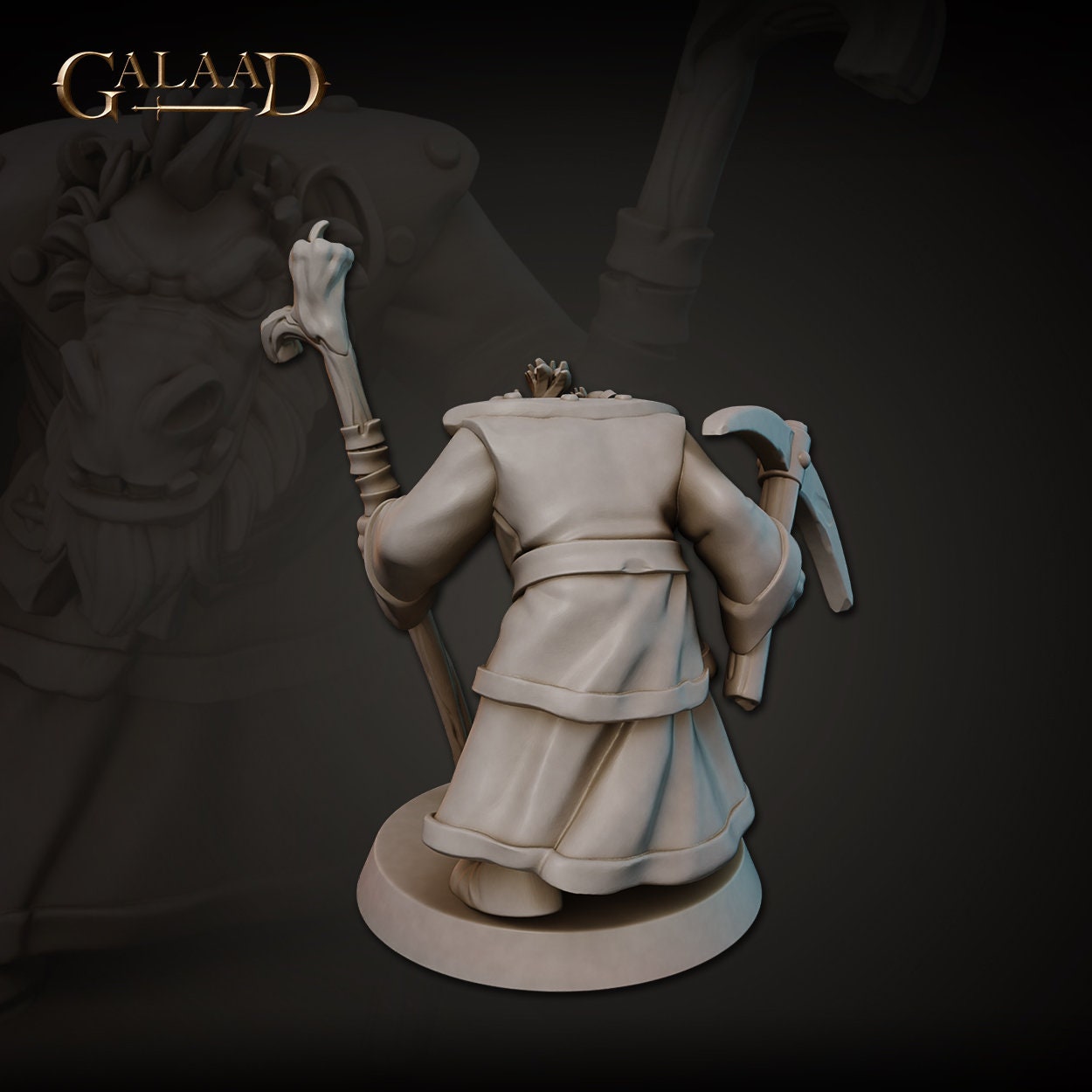 Kobold Miniature | Tabletop RPG Miniature | Galaad Miniatures | Roleplaying 3D Printed Fantasy Mini - 3DPrintDen