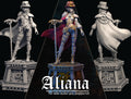 Female Steampunk Miniature, Aliana | Tabletop RPG Miniature | Dungeons and Maidens | Roleplaying 3D Printed Fantasy Mini - 3DPrintDen