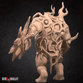 Flesh Demon Miniature | Tabletop RPG Miniature | Bite the Bullet | Roleplaying 3D Printed Fantasy Mini - 3DPrintDen