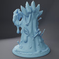 Female Slime Miniature | Twin Goddess Miniatures | Tabletop RPG Miniature | Roleplaying 3D Printed Fantasy Mini - 3DPrintDen