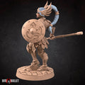 Amazon Warrior Miniature | Tabletop RPG Miniature | Bite the Bullet | Roleplaying 3D Printed Fantasy Mini - 3DPrintDen