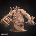 Greed Demon Miniature | Tabletop RPG Miniature | Bite the Bullet | Roleplaying 3D Printed Fantasy Mini - 3DPrintDen