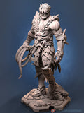 Warrior Miniature | Dragun Studios | Tabletop RPG Miniature | Roleplaying 3D Printed Fantasy Mini - 3DPrintDen