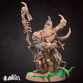 Orc Warlock Miniature | Tabletop RPG Miniature | Bite the Bullet | Roleplaying 3D Printed Fantasy Mini - 3DPrintDen