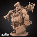 Ogre Chef Miniature | Tabletop RPG Miniature | Bite the Bullet | Roleplaying 3D Printed Fantasy Mini - 3DPrintDen