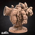 Dwarf Artillery Miniature | Tabletop RPG Miniature | Bite the Bullet | Roleplaying 3D Printed Fantasy Mini - 3DPrintDen