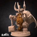 Dwarf King Miniature | Tabletop RPG Miniature | Bite the Bullet | Roleplaying 3D Printed Fantasy Mini - 3DPrintDen