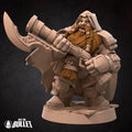 Dwarf Rifleman Miniature | Tabletop RPG Miniature | Bite the Bullet | Roleplaying 3D Printed Fantasy Mini - 3DPrintDen