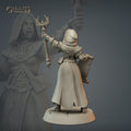 Priestess Miniature | Tabletop RPG Miniature | Galaad Miniatures | Roleplaying 3D Printed Fantasy Mini - 3DPrintDen