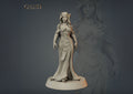 Princess Miniature | Tabletop RPG Miniature | Galaad Miniatures | Roleplaying 3D Printed Fantasy Mini - 3DPrintDen