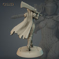 Female Warden Miniature | Tabletop RPG Miniature | Galaad Miniatures | Roleplaying 3D Printed Fantasy Mini - 3DPrintDen