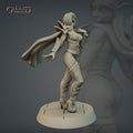 Vampire PinUp Miniature | Tabletop RPG Miniature | Galaad Miniatures | Roleplaying 3D Printed Fantasy Mini - 3DPrintDen