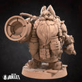 Dwarf Artillery Miniature | Tabletop RPG Miniature | Bite the Bullet | Roleplaying 3D Printed Fantasy Mini - 3DPrintDen