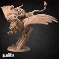 Dwarf Gryphon Master Miniature | Tabletop RPG Miniature | Bite the Bullet | Roleplaying 3D Printed Fantasy Mini - 3DPrintDen