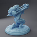 Female Goblin Ranger Miniature | Twin Goddess Miniatures | Tabletop RPG Miniature | Roleplaying 3D Printed Fantasy Mini - 3DPrintDen