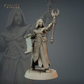 Priestess Miniature | Tabletop RPG Miniature | Galaad Miniatures | Roleplaying 3D Printed Fantasy Mini - 3DPrintDen