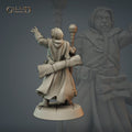 Wizard Miniature | Tabletop RPG Miniature | Galaad Miniatures | Roleplaying 3D Printed Fantasy Mini - 3DPrintDen