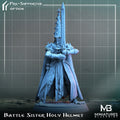 Battle Sister Miniature | Tabletop RPG Miniature | Miniatures Blueprint | Roleplaying 3D Printed Fantasy Mini - 3DPrintDen