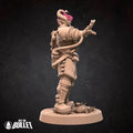 Female Tiefling Artificer Miniature | Tabletop RPG Miniature | Bite the Bullet | Roleplaying 3D Printed Fantasy Mini - 3DPrintDen