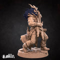 Tiefling Bard Miniature | Tabletop RPG Miniature | Bite the Bullet | Roleplaying 3D Printed Fantasy Mini - 3DPrintDen