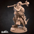 Tiefling Cleric Miniature | Tabletop RPG Miniature | Bite the Bullet | Roleplaying 3D Printed Fantasy Mini - 3DPrintDen