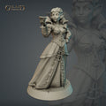 Female Vampire Miniature | Tabletop RPG Miniature | Galaad Miniatures | Roleplaying 3D Printed Fantasy Mini - 3DPrintDen