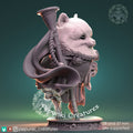 Pomeranian Herald Miniature | Tabletop RPG Miniature | Pepunki Creatures | Roleplaying 3D Printed Fantasy Mini - 3DPrintDen