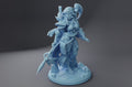 Female Exodite Miniature | Twin Goddess Miniatures | Tabletop RPG Miniature | Roleplaying 3D Printed Fantasy Mini - 3DPrintDen