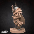 Harengon Cleric Miniature | Tabletop RPG Miniature | Bite the Bullet | Roleplaying 3D Printed Fantasy Mini - 3DPrintDen