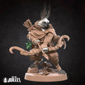 Harengon Ranger Miniature | Tabletop RPG Miniature | Bite the Bullet | Roleplaying 3D Printed Fantasy Mini - 3DPrintDen