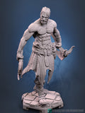 Viking Miniature, Ulfr | Dragun Studios | Tabletop RPG Miniature | Roleplaying 3D Printed Fantasy Mini - 3DPrintDen