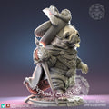 Pug Chevalier Miniature | Tabletop RPG Miniature | Pepunki Creatures | Roleplaying 3D Printed Fantasy Mini - 3DPrintDen