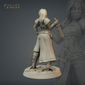 Female Bandits Miniature | Tabletop RPG Miniature | Galaad Miniatures | Roleplaying 3D Printed Fantasy Mini - 3DPrintDen