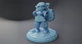 Female Goblin Merchant Miniature, Bobbi | Twin Goddess Miniatures | Tabletop RPG Miniature | Roleplaying 3D Printed Fantasy Mini - 3DPrintDen