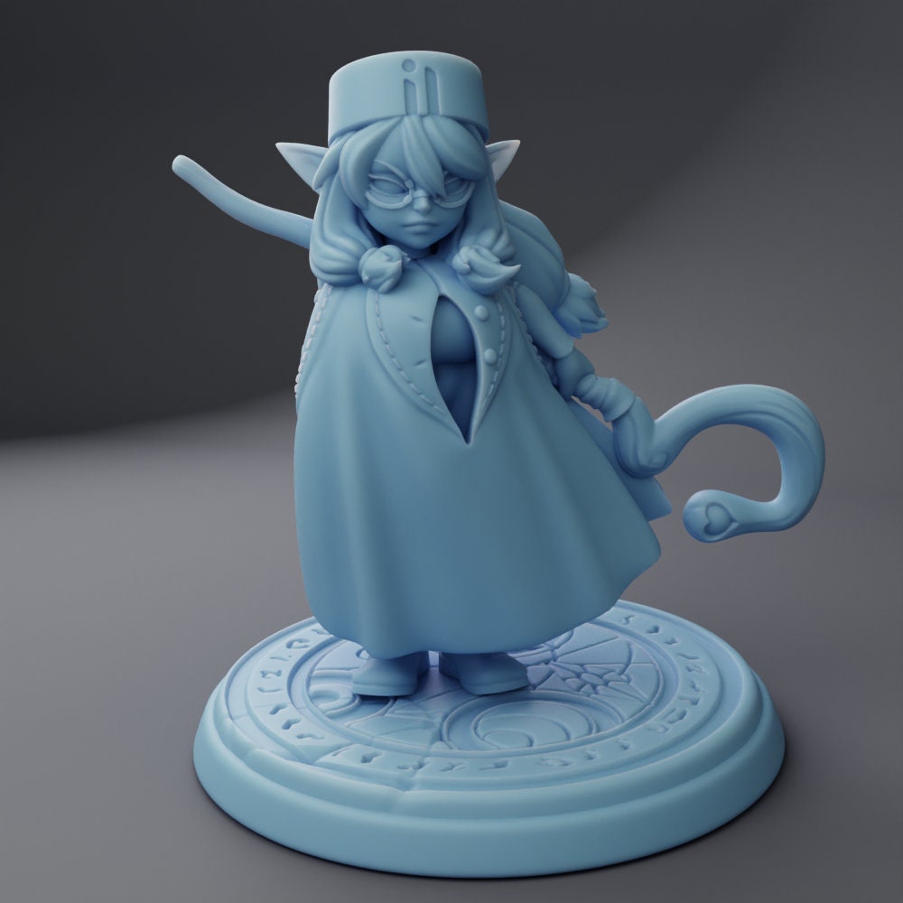 Female Goblin Cleric Miniature, Maya | Twin Goddess Miniatures | Tabletop RPG Miniature | Roleplaying 3D Printed Fantasy Mini - 3DPrintDen