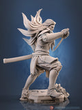 Samurai Miniature, Kagekiyo | Dragun Studios | Tabletop RPG Miniature | Roleplaying 3D Printed Fantasy Mini - 3DPrintDen