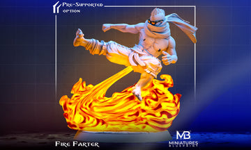 Fire Farter Miniature | Tabletop RPG Miniature | Miniatures Blueprint | Roleplaying 3D Printed Fantasy Mini - 3DPrintDen