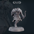 Female Gnoll Miniature | Tabletop RPG Miniature | Galaad Miniatures | Roleplaying 3D Printed Fantasy Mini - 3DPrintDen