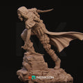 Female Assassin Miniature, Enika | Tabletop RPG Miniature | Nerikson | Roleplaying 3D Printed Fantasy Mini - 3DPrintDen