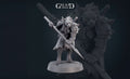 Female Gnoll Miniature | Tabletop RPG Miniature | Galaad Miniatures | Roleplaying 3D Printed Fantasy Mini - 3DPrintDen