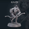 Gnoll Miniature | Tabletop RPG Miniature | Galaad Miniatures | Roleplaying 3D Printed Fantasy Mini - 3DPrintDen