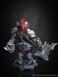 Dwarf Guard Miniature, Hagall | Dragun Studios | Tabletop RPG Miniature | Roleplaying 3D Printed Fantasy Mini - 3DPrintDen