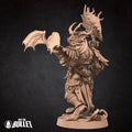 Dragonborn Druid Miniature | Tabletop RPG Miniature | Bite the Bullet | Roleplaying 3D Printed Fantasy Mini - 3DPrintDen