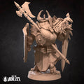 Dragonborn Fighter Miniature | Tabletop RPG Miniature | Bite the Bullet | Roleplaying 3D Printed Fantasy Mini - 3DPrintDen